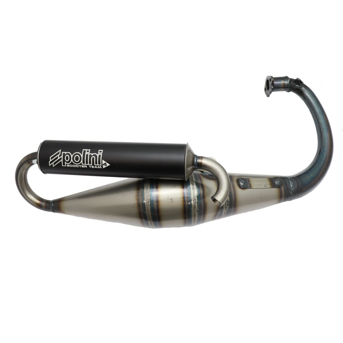 Polini Team Exhaust for Vertical Minarelli – Scooterworks USA, LLC