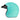 Prima Helmet (Turquoise, 3/4 Open Face); Genuine Color Match