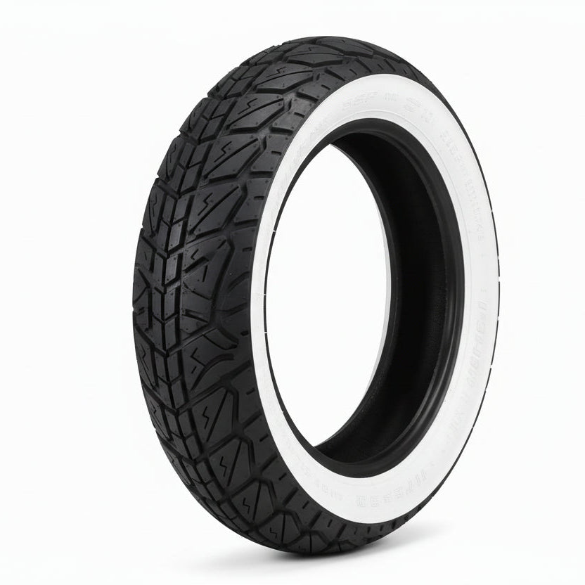 Shinko 723 Whitewall Scooter Tire - 110/70-12, Front/Rear, 4-Ply, DOT Approved