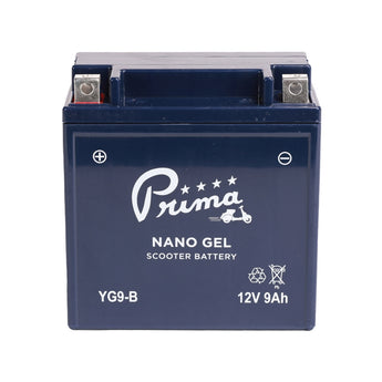 Prima Gel Battery (12V YG9-B); Genuine Stella 2T,