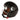 Prima Helmet (Black, With Shield) Genuine Color Matched