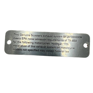 NAME PLATE,MANUFATURER
