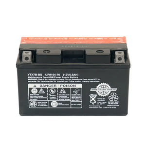 Universal Parts 12V 6.5AH Battery YTX7B-BS