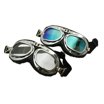 retro motorcycle goggles Aviator WWII Replica Motorcycle & Scooter Goggles – Scooterworks USA, LLC