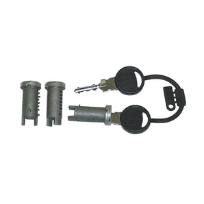 Lockset (3 Tumblers); Vespa PX, Genuine Stella
