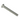 BOLT - M6X45, CROSS COUNTERSUNK HEAD