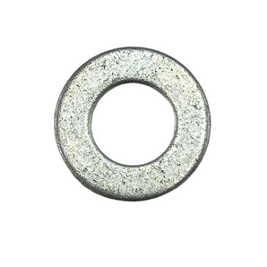 WASHER - 10X20X2, WHITE ZINC