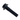 BOLT - 0X40X1.25, BLACK, HEXAGON FLANGE