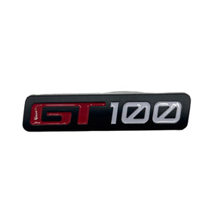 DECAL - GT 100 NAME BADGE, RIGHT