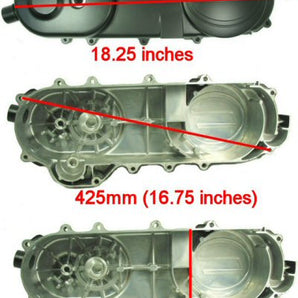 Left Crankcase Cover - QMB139  Extra Long
