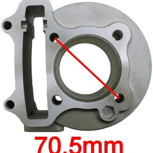 Universal Parts QMB139 50mm Big Bore Cylinder Kit