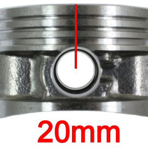 SSP-G GY6 Piston Set