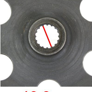 Universal Parts Minarelli Clutch Assembly - 107mm Clutch Bell
