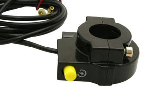 Universal Parts Twist Grip Throttle with Kill/Starter Switch