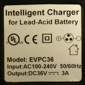 Universal Parts 36v 3amp Charger