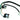 Universal Parts Tail Light Bulb Socket and Wiring