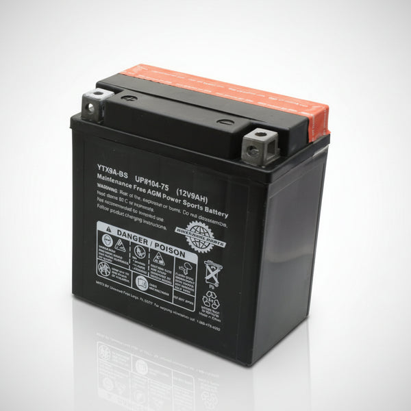 イタリア Universal Parts YTX9A-BS 12V 9AH Maintenance-Free Battery
