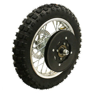 Universal Parts Rear Wheel Assembly for Razor MX500/MX650