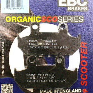 EBC Brakes SFA412 Scooter Brake Pads
