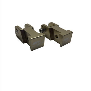 NCY Shock Mount Relocating Bracket (Titanium) ; GY6