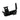 BRACKET - FRONT PANEL, BLACK (URBANO 50i/125)