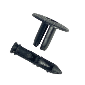 CLIP - 7X15, PLASTIC EXPANSION, BLACK