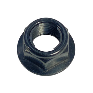 LOCKNUT - 2X1.25, BLACK, HEXAGON, METAL INSERT