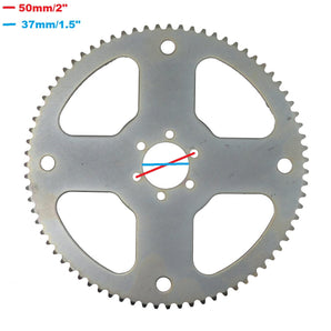 Universal Parts 75 Tooth Sprocket for Mini Bikes with #35 Chain