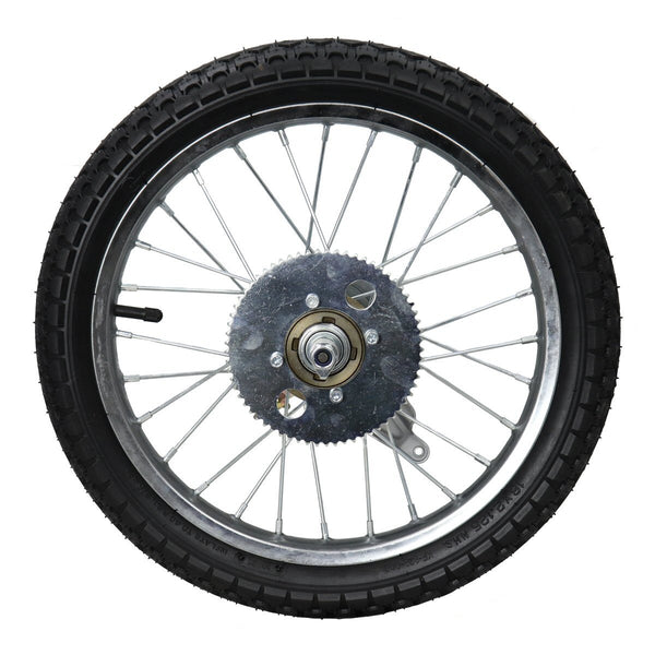 Rear Wheel Assembly for Razor EcoSmart Metro: 16x2.125