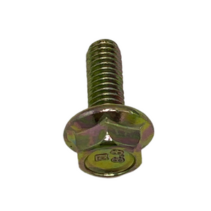 HEX FLANGE BOLT M6*16 - COLOR-ZINC (G400)