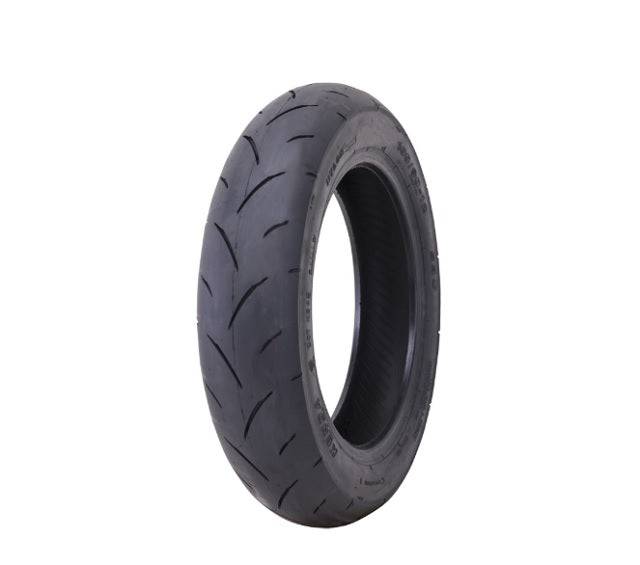 Kenda Kwick KD1 Tire Set (Front 120/70-12 & Rear 130/70-12) For Honda Grom 125, Zuma 125, Kymco – Bias Ply, Blackwall