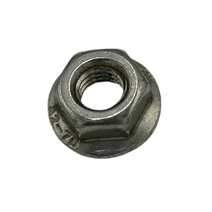 SERRATED HEX FLANGE NUT M6 - STAINLESS STEEL (G400)