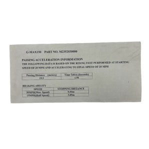 PASSING ACCELERATION INFORMATION