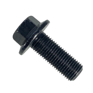 BOLT - 2X30X1.25, BLACK, HEXAGON FLANGE