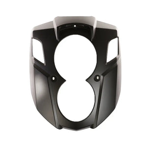 WINDSHIELD, MATTE BLACK(HOOL)