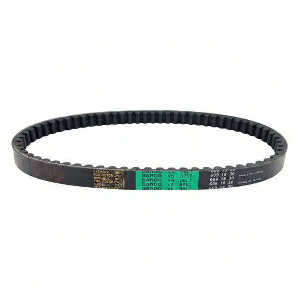 ¥am belt black Bando CVT Drive Belt 669x18x30 | 139QMB 50cc GY6 Bintelli Wolf Tao