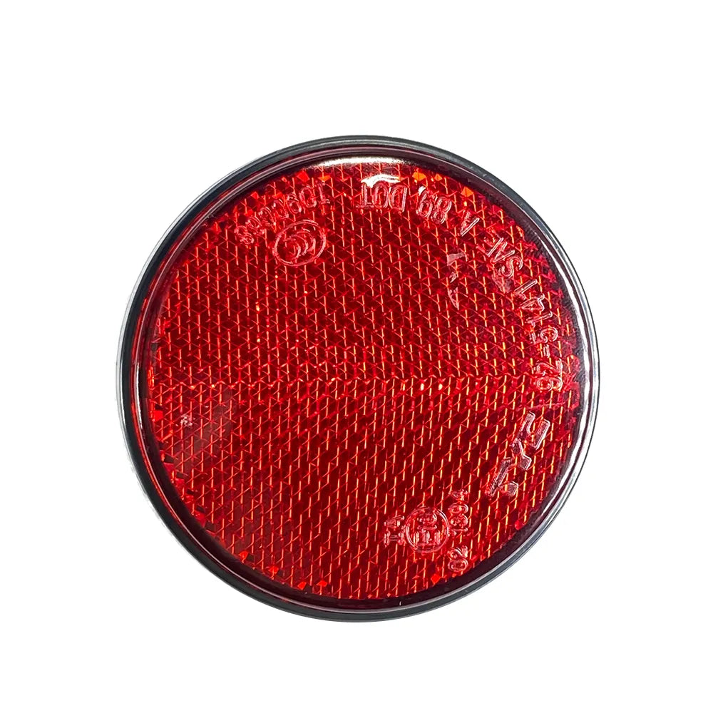 REFLECTOR - RED ROUND SIDE REFLECTOR – Scooterworks USA, LLC