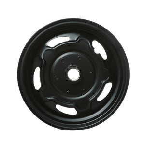 WHEEL - FRONT WHEEL, BLACK STEEL, 4T (BUD 125/150/170)