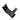 BRACKET - FRONT PANEL, BLACK (URBANO 50i/125)