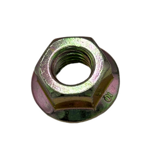 SERRATED HEX FLANGE NUT M8 - COLOR-ZINC (G400)