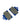 OEM Piaggio rear brake pads for Vespa GT/GTS/GTV 2005–2022. Genuine replacement for reliable stopping power. SKU 647161.