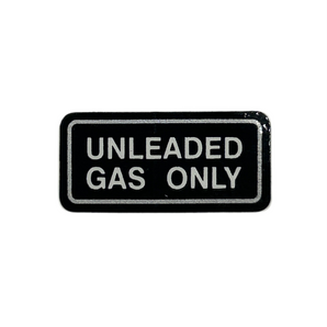 DECAL - FUEL TYPE LABEL