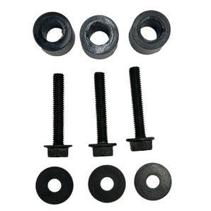Hardware Kit for Buddy Front Rack, Black
