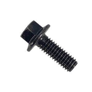 BOLT - M6X16, BLACK, HEXAGON, FLANGE