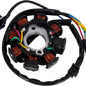 Universal Parts GY6 8 Coil Stator - AC