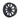 WHEEL - FRONT WHEEL , RIM . BLACK (RATTLER 125/200i)