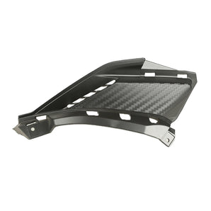 TRIM - LEFT, FRONT BODY PANEL, BLACK (RAT125/200i)