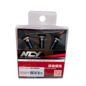 NCY Stainless Brake Disc Screws (Electroplated); Honda PCX