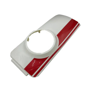 WHITE/RED, FRONT PANEL (NQi GT) - BODY