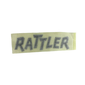 DECAL - RATTLER NAME BADGE, WINDSHIELD (>18)